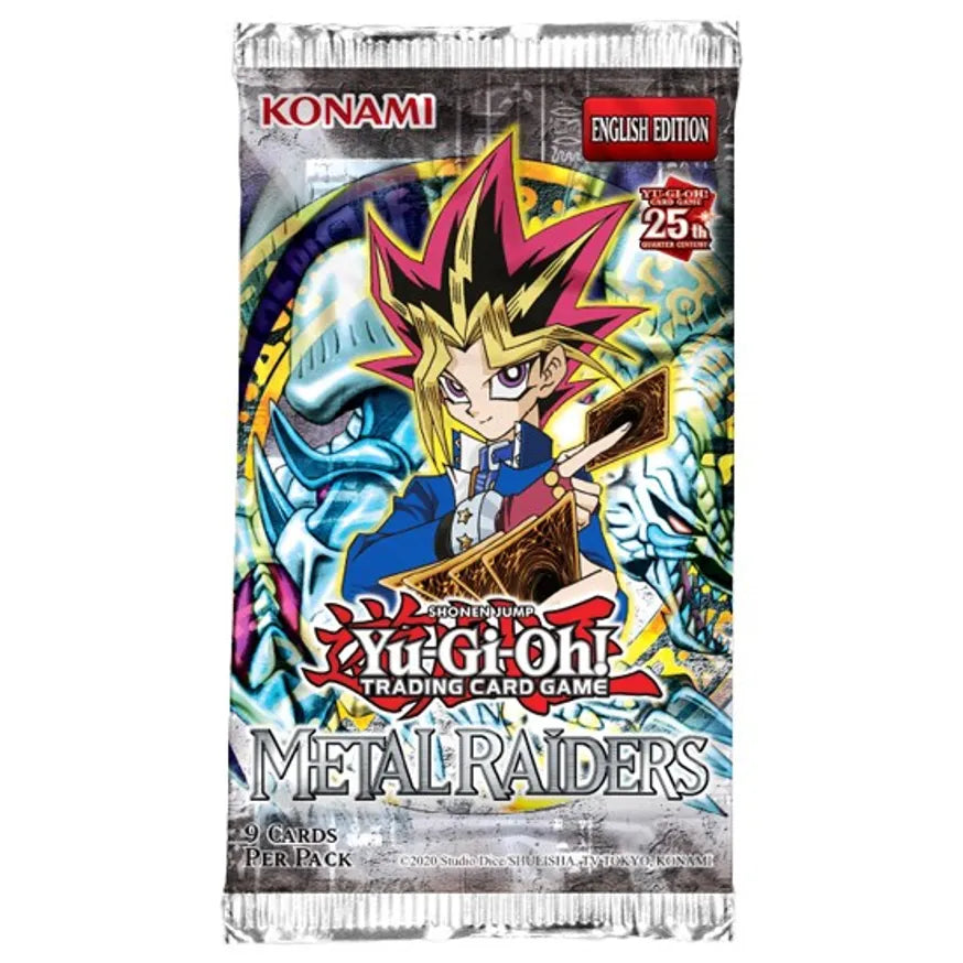 Yu-Gi-Oh!: Metal Raiders Booster Pack (25th Anniversary Edition) Lake Hartwell Collectibles Yu-Gi-Oh!: Metal Raiders Booster Pack (25th Anniversary Edition) Lake Hartwell Collectibles