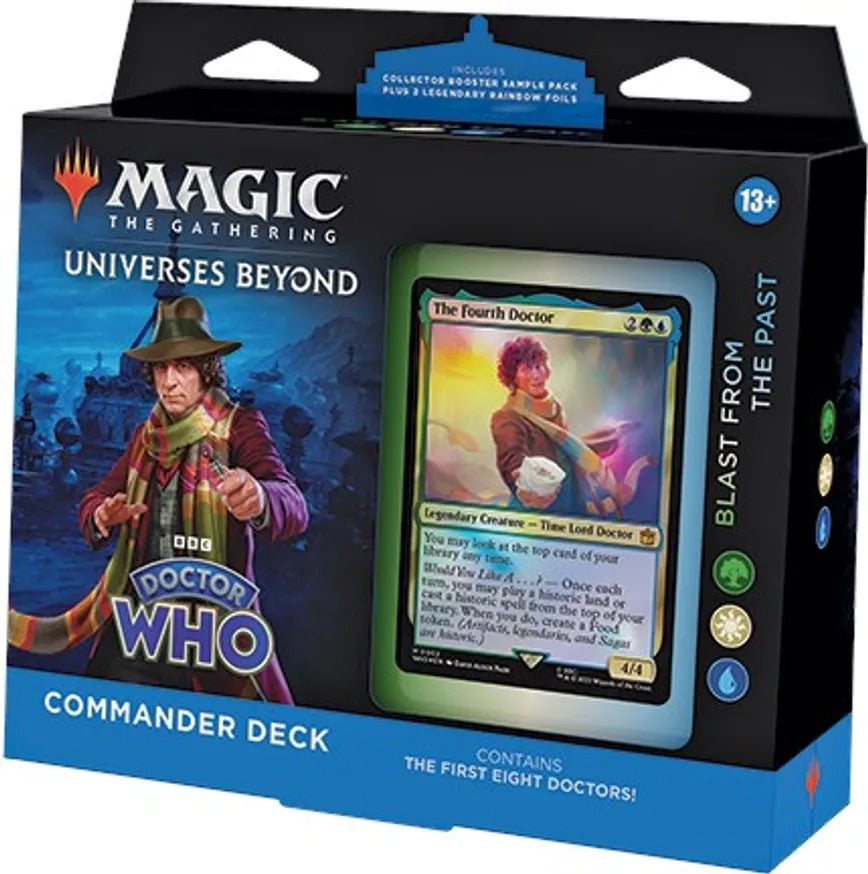 Magic The Gathering Universes Beyond: Doctor Who - Blast From the Past Commander Deck