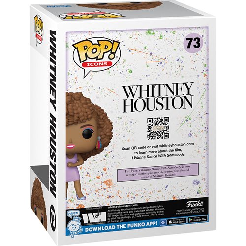 Whitney Houston: Whitney Houston in Purple Dress - Funko Pop! Icons