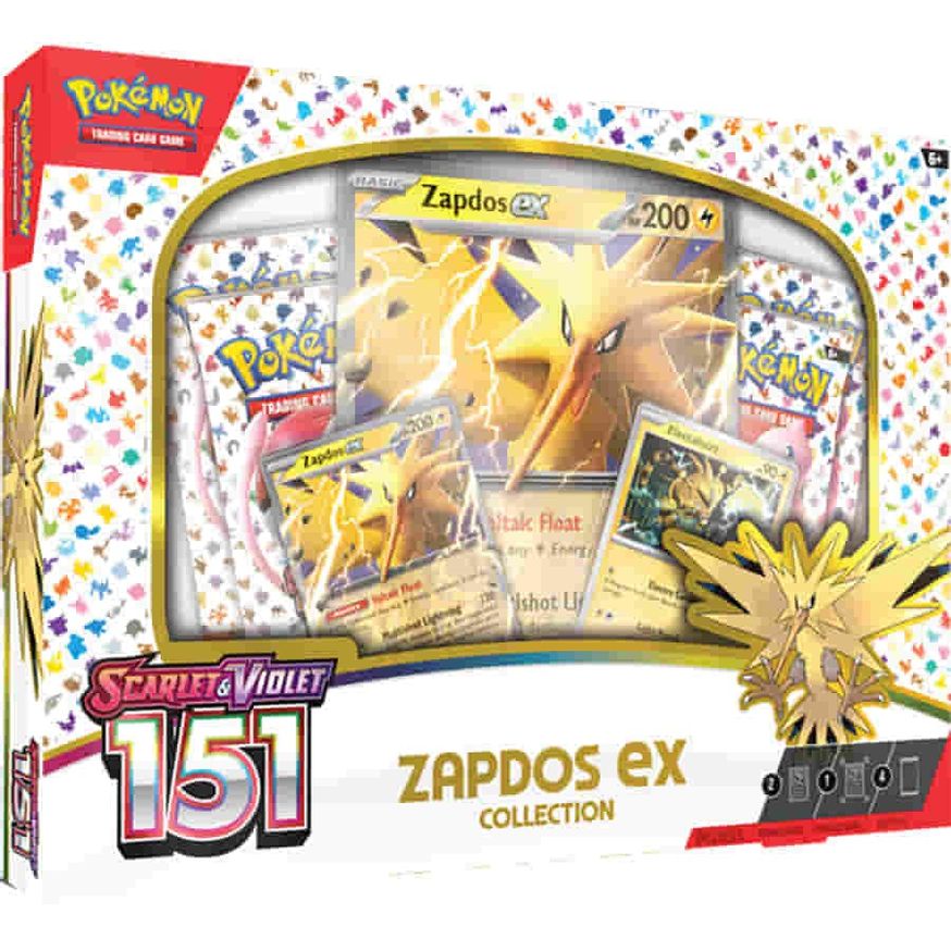 Pokemon: Scarlet and Violet 151 - Zapdos ex Collection
