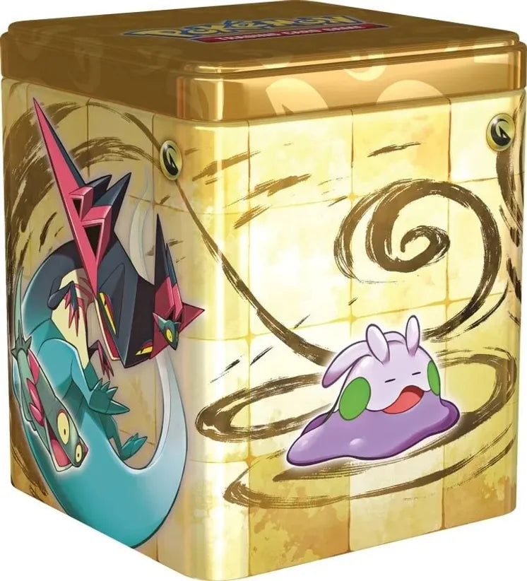 pokemon cards metal box Pokemon Stacking Tin (Dragon, Psychic or Metal) – Lake Hartwell Collectibles
