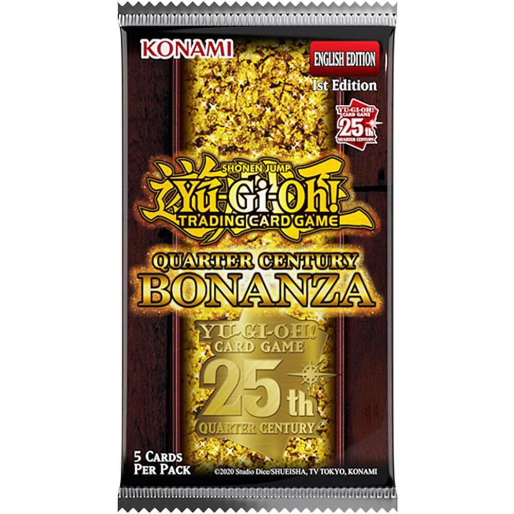 Yu-Gi-Oh: Quarter Century Bonanza Booster Packs Lake Hartwell Collectibles Yu-Gi-Oh: Quarter Century Bonanza Booster Packs Lake Hartwell Collectibles