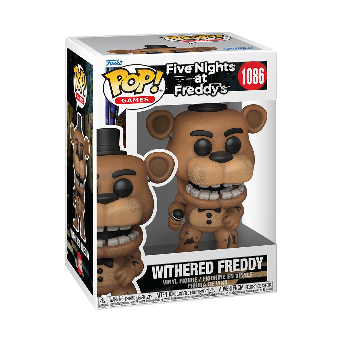 Five Nights at Freddy's Withered Freddy Funko Pop! Vinyl Figure #1086