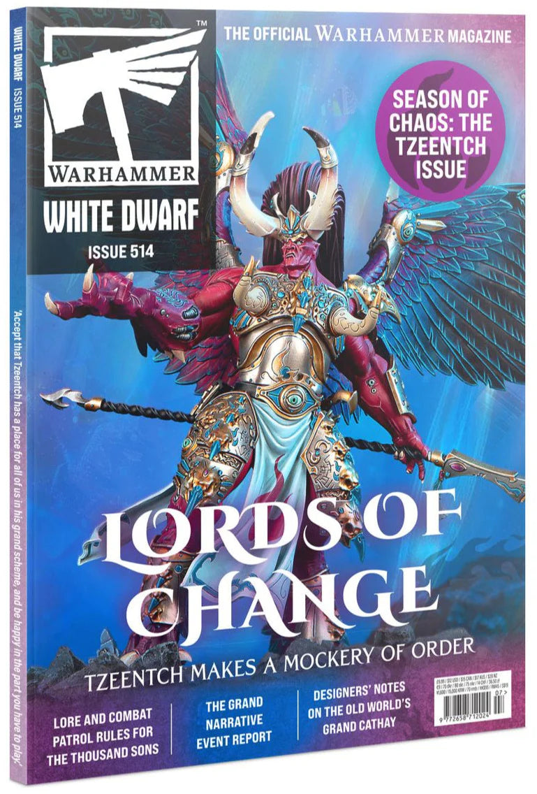 WARHAMMER:  White Dwarf #514 - Lordes of Change