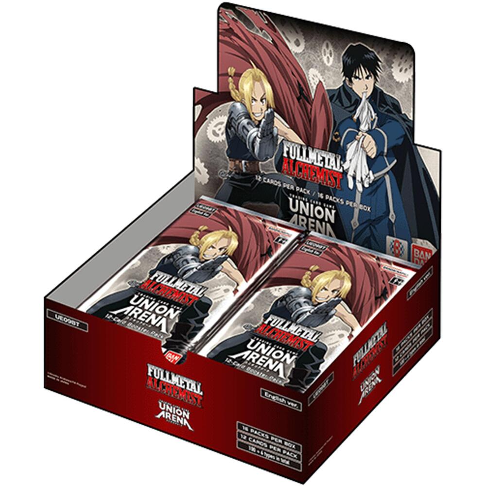 Bandai Union Arena Fullmetal Alchemist Booster Box