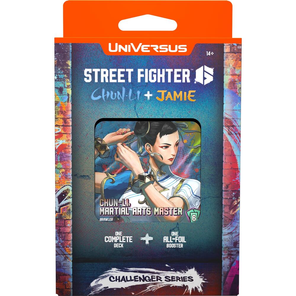 UIniversus Street Fighter 6 Chun-Li + Jamie Challenge Series Deck