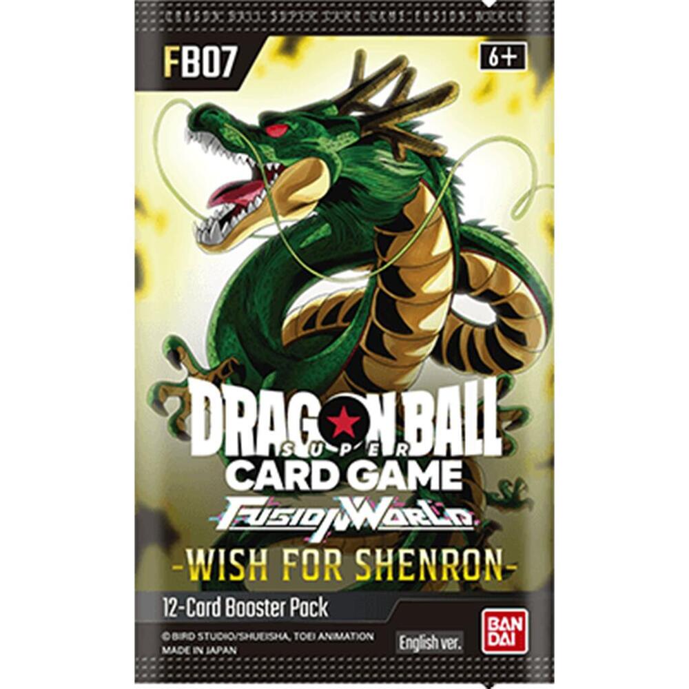 DRAGONBALL SUPER: Fusion World - Wish For Shenron Booster Pack (FB07)