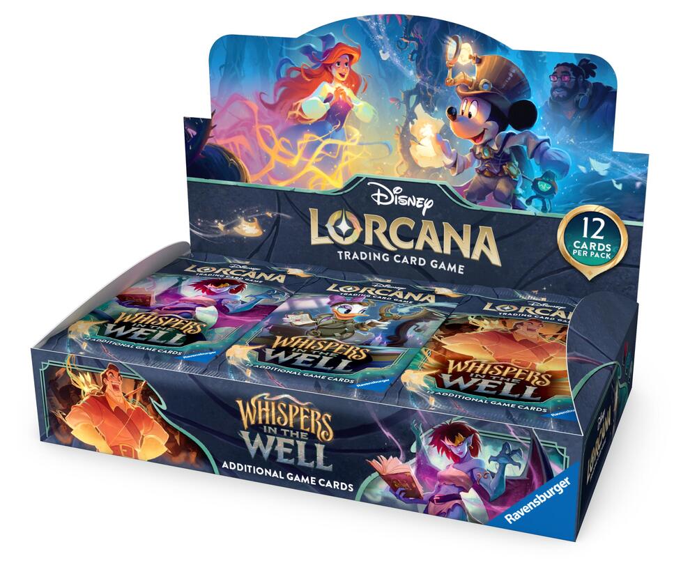 Disney Lorcana: Whispers in the Well Booster Box (PRESELL)