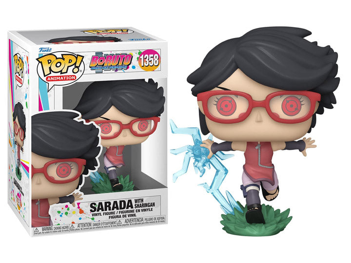 Boruto - Naruto Next Generations: Sarada w/Sharingan - Animation Funko Pop! #1358