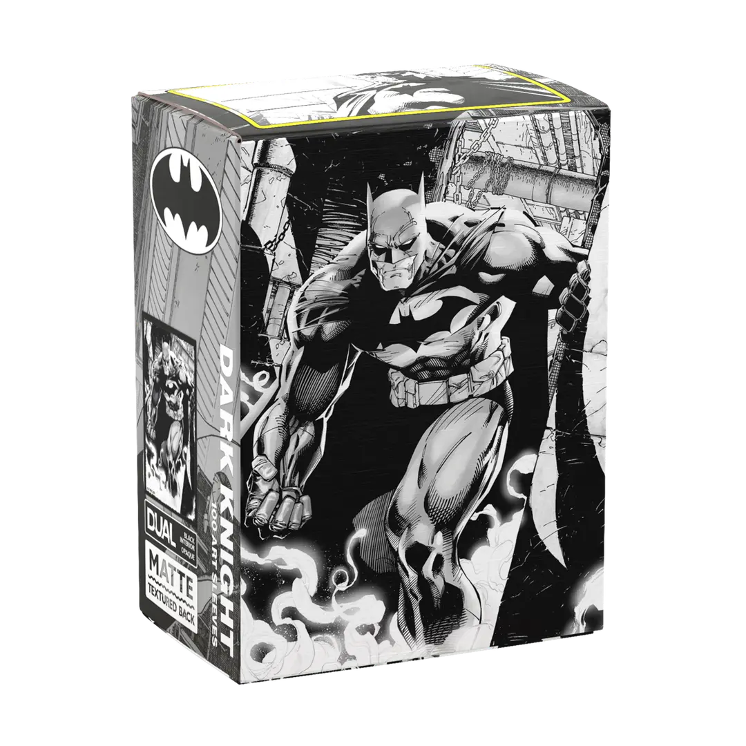 Dragon Shield: Matte Dual Art Sleeves - Batman Core - DARK KNIGHT (100ct)