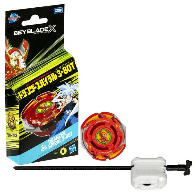 Beyblade X: Dranzer Spiral 3-80T Booster Pack (Red)