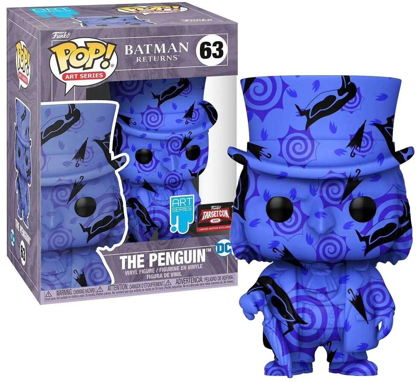 2022 Target Con Exclusive Batman Returns: The Penguin - Funko Pop! Art Series
