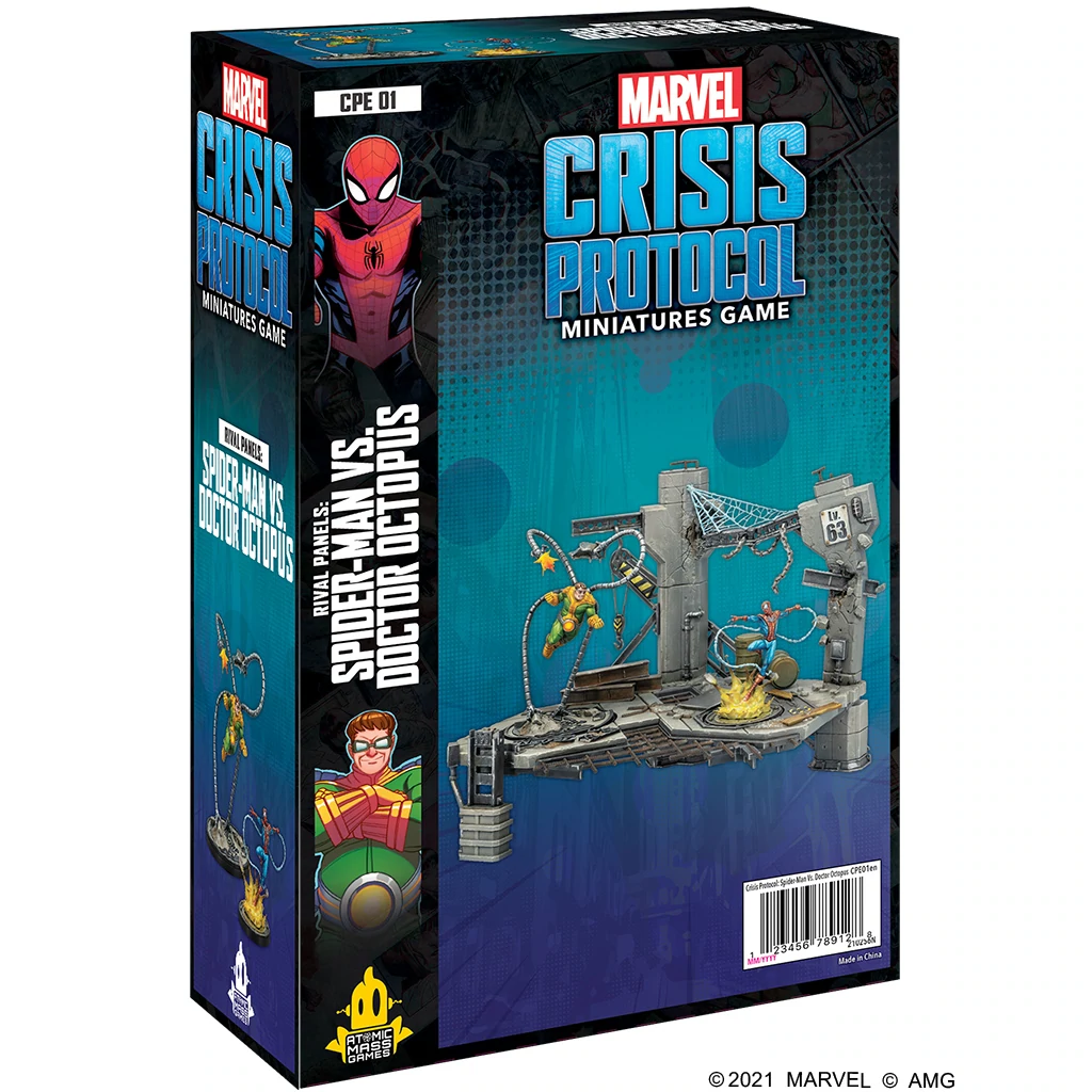 Marvel Crisis Protocol Rival Panels - Spider-Man vs Doctor Octopus