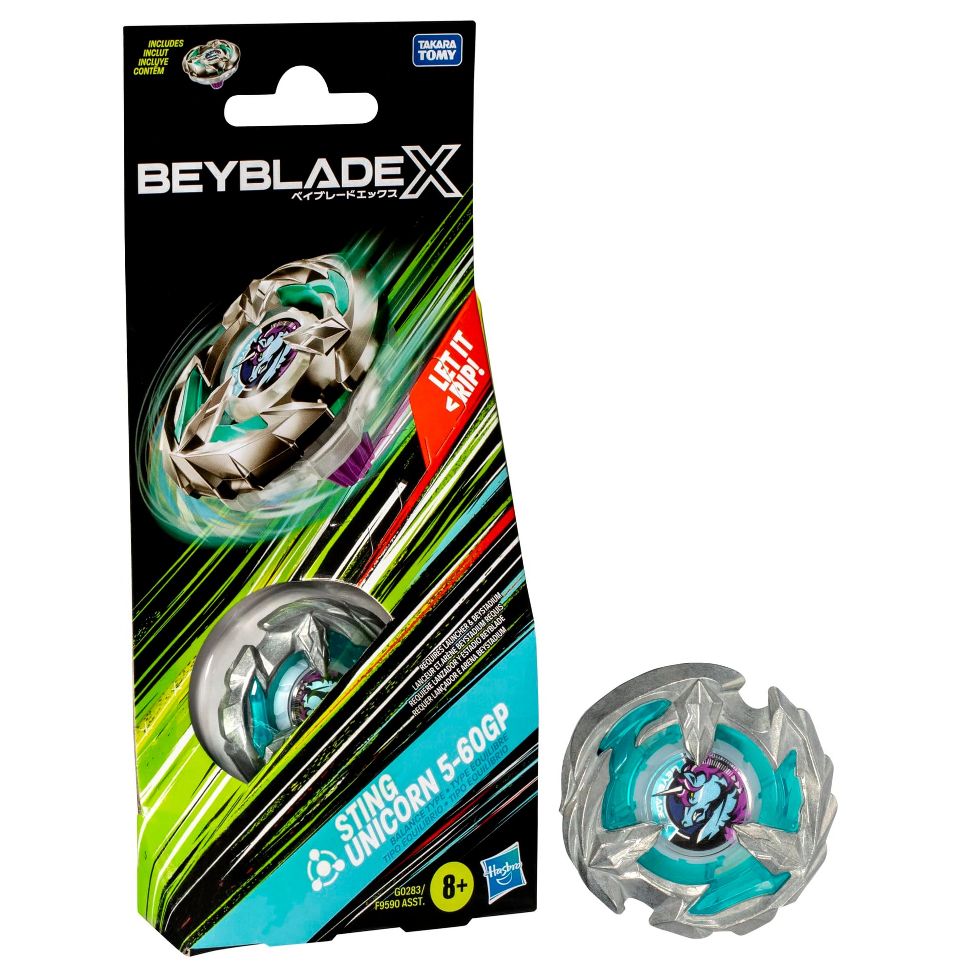 Beyblade X: Sting Unicorn 5-60GP Booster Pack Set