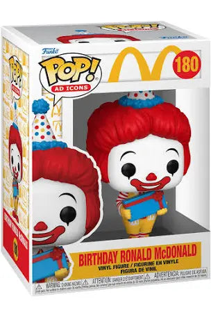 McDonald’s: Birthday Ronald McDonald - Funko Pop! Ad Icons