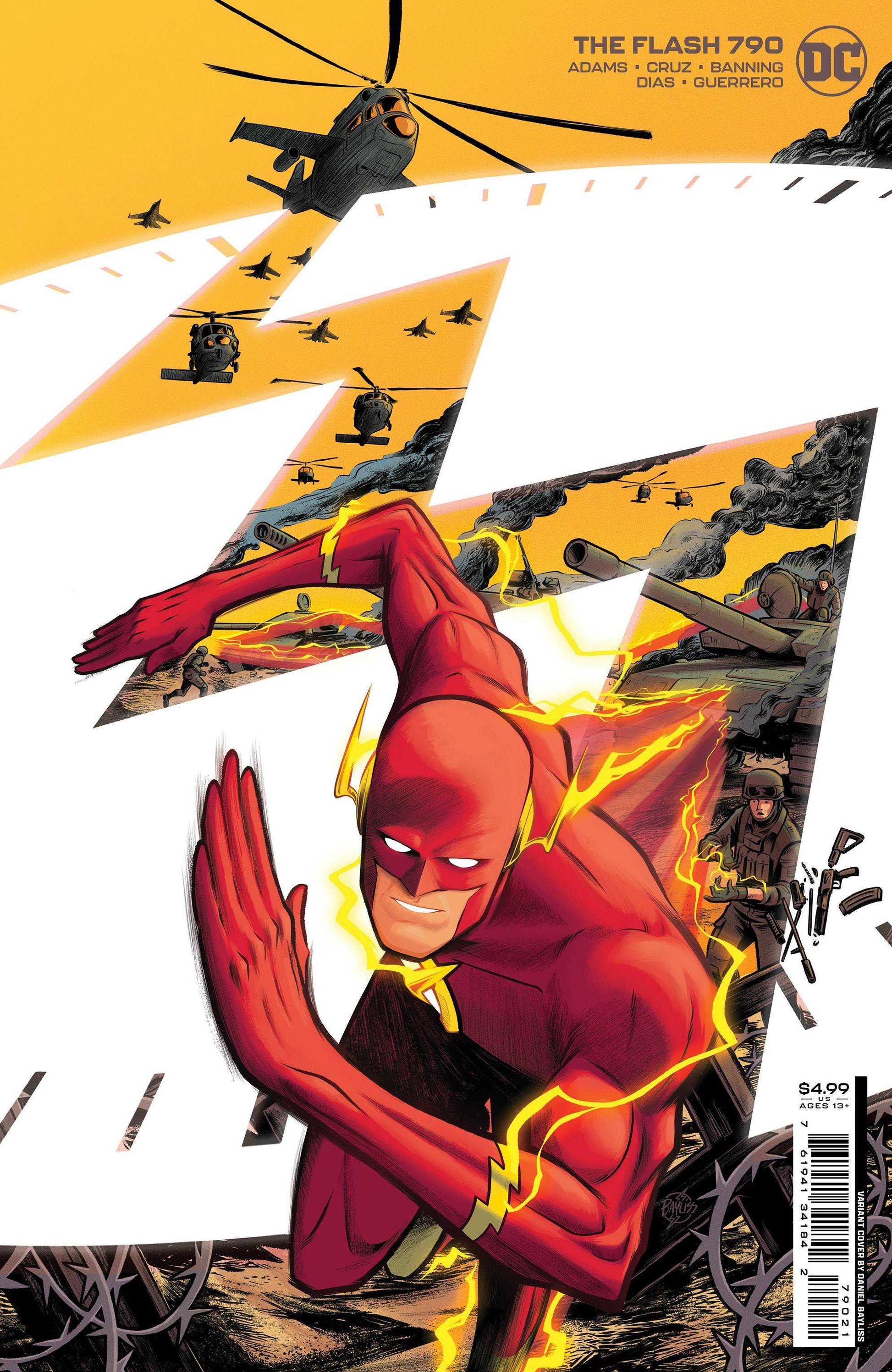 DC Comics: The FLASH - #790 CVR B DANIEL BAYLISS CARD STOCK VAR