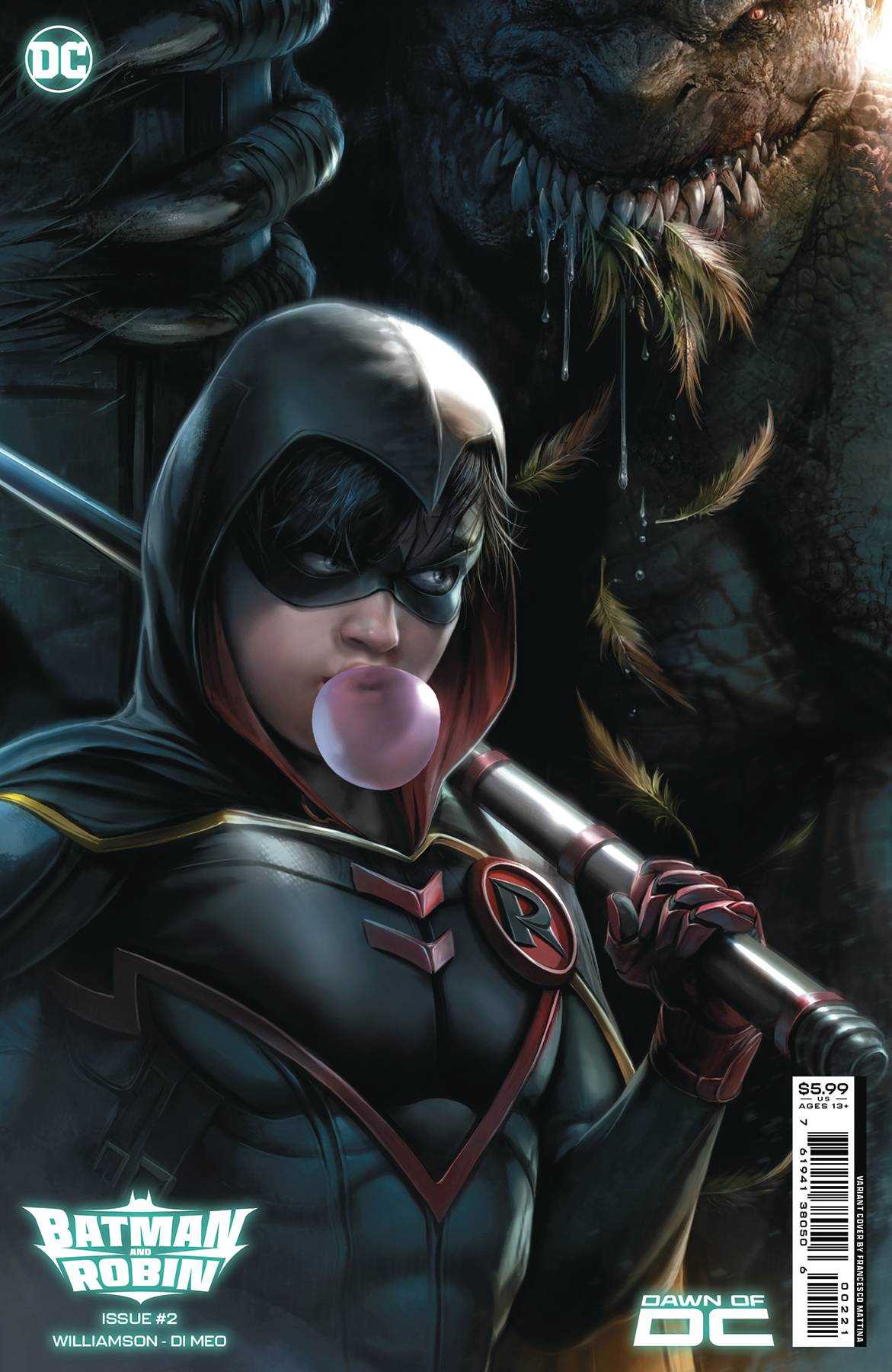 BATMAN AND ROBIN #2 CVR B FRANCESCO MATTINA CS VAR