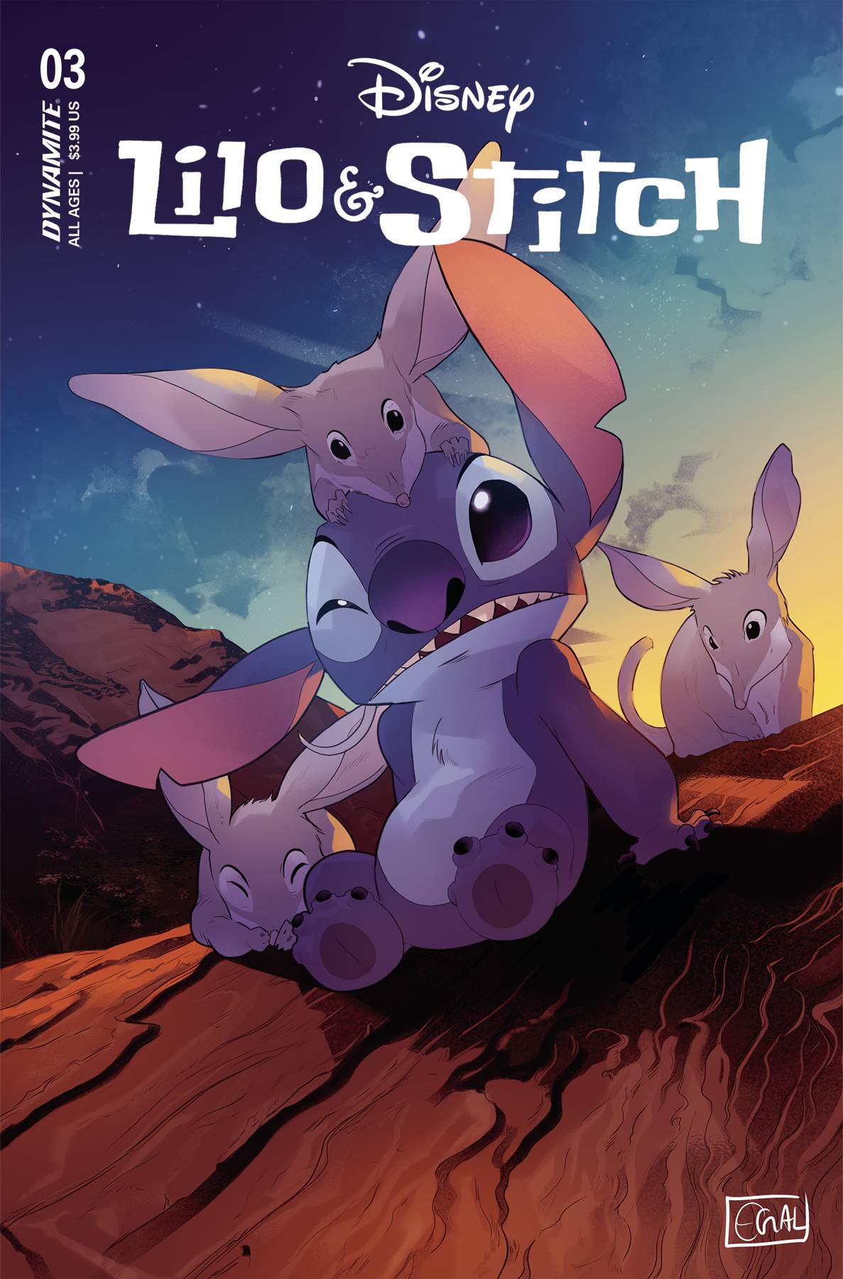 LILO & STITCH #3 CVR C GALMON (C: 1-0-0)