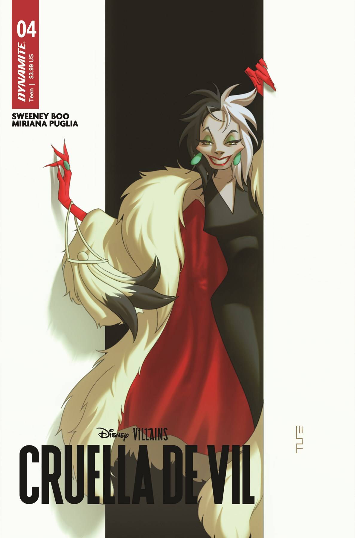 DISNEY VILLAINS CRUELLA DE VIL #4 COMIC BOOK CVR B FORBES