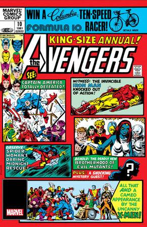 AVENGERS ANNUAL #10 FACSIMILE ED FOIL VAR (NET)