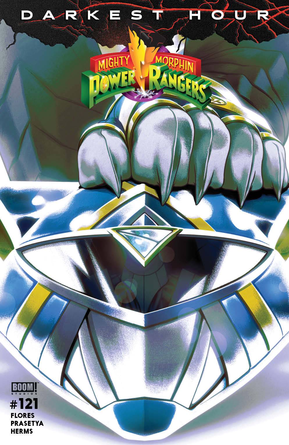 MIGHTY MORPHIN POWER RANGERS #121 CVR C HELMET VAR MONTES (C