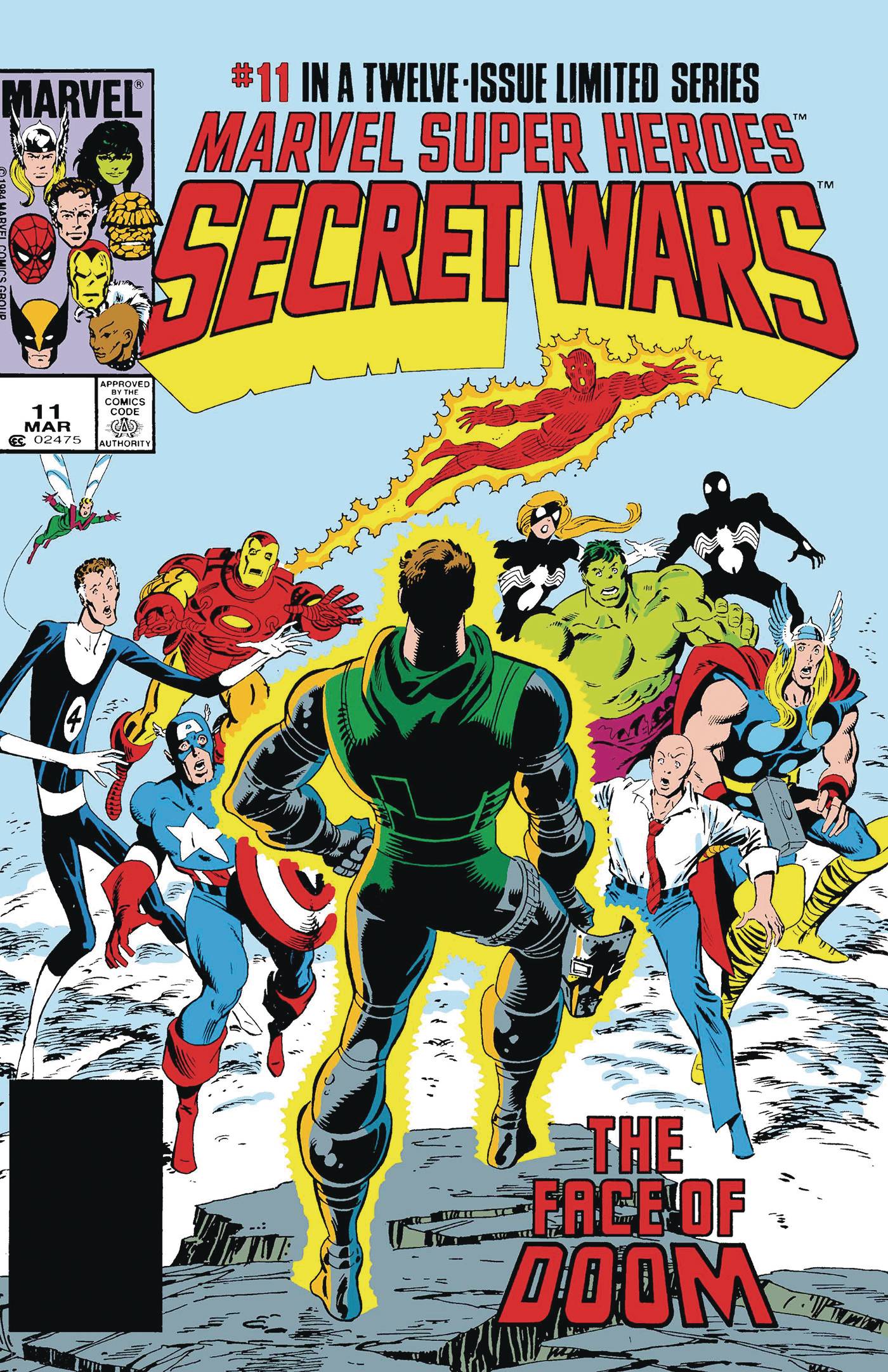 MSH SECRET WARS #11 FACSIMILE ED FOIL VAR (NET)