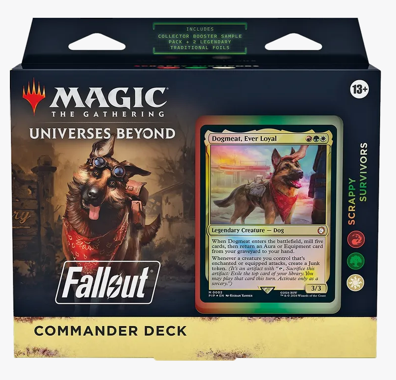 Universes Beyond: Fallout - Scrappy Survivors Commander Deck