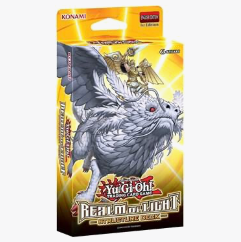 yugioh structure deck 10 Yu-Gi-Oh Realm of Light Structure Deck – Lake Hartwell Collectibles