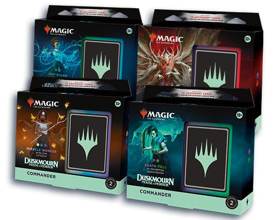 Magic The Gathering: Duskmourn House of Horror Commander Deck Case