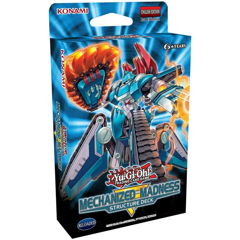 Yu-Gi-Oh TCG Mechanized Madness Structure Deck