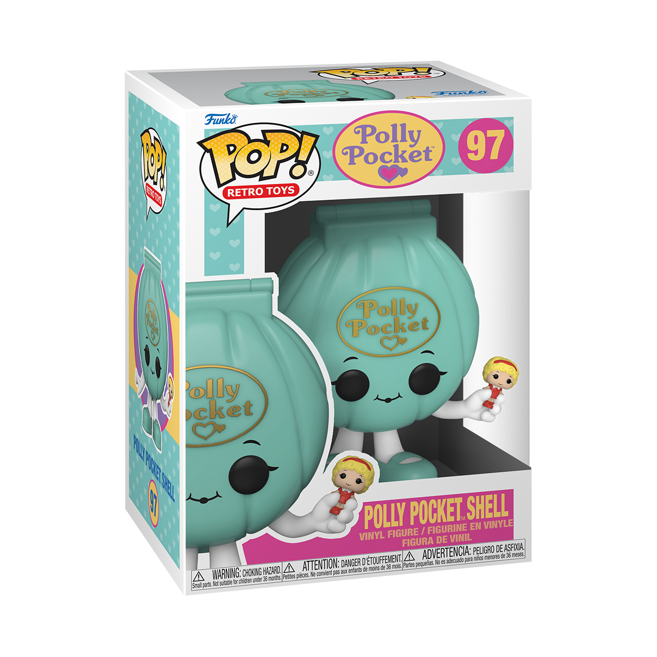 Funko Pop! Vinyl: Polly Pocket - Polly Pocket Shell Vinyl Figure
