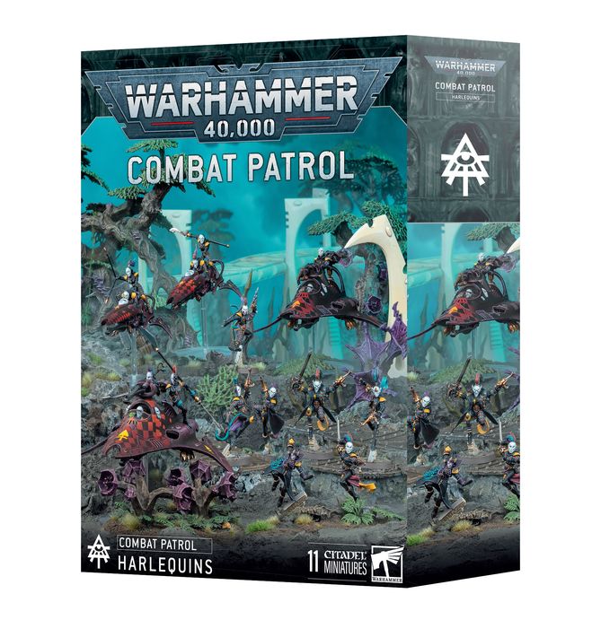 Warhammer 40K: COMBAT PATROL- HARLEQUINS