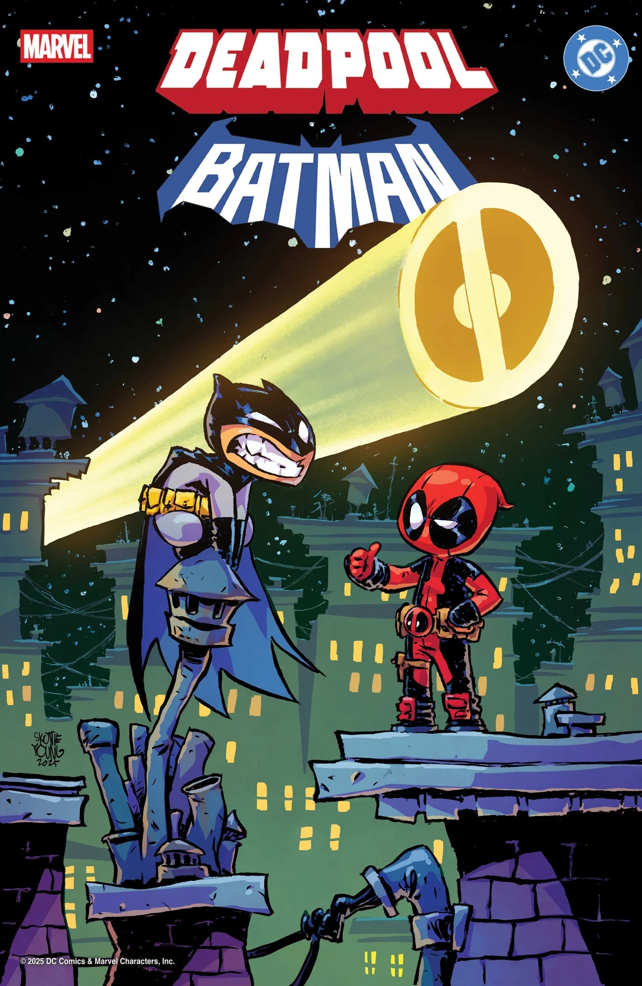 MARVEL/DC Comic: DEADPOOL/BATMAN #1 SKOTTIE YOUNG VARIANT