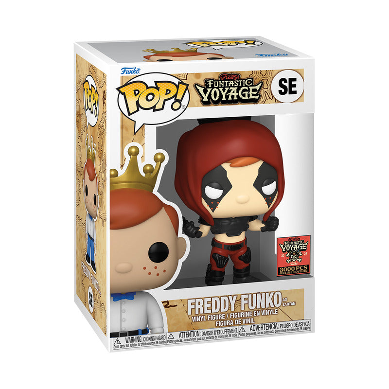 Fantastic Voyage Fredy Funko as Zartan Funko Pop! Vinyl (LE 3000)