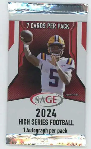 2024 Sage High Series Football Hobby Pack