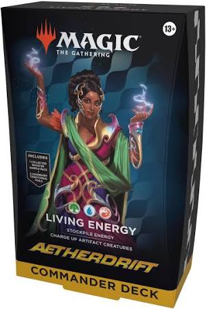 Magic: The Gathering - Aetherdrift Living Energy Commander Deck