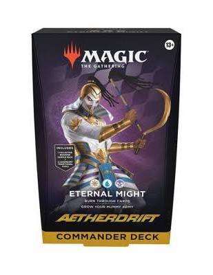 Magic: The Gathering - Aetherdrift Eternal Might Commander Deck