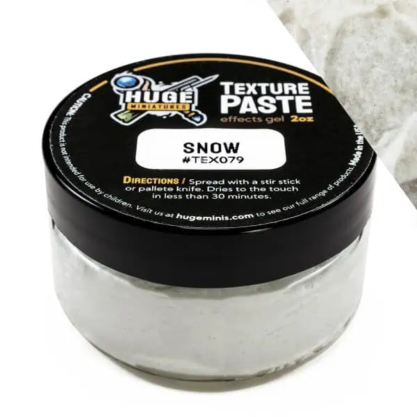 Huge Miniatures Texture Paste: Snow