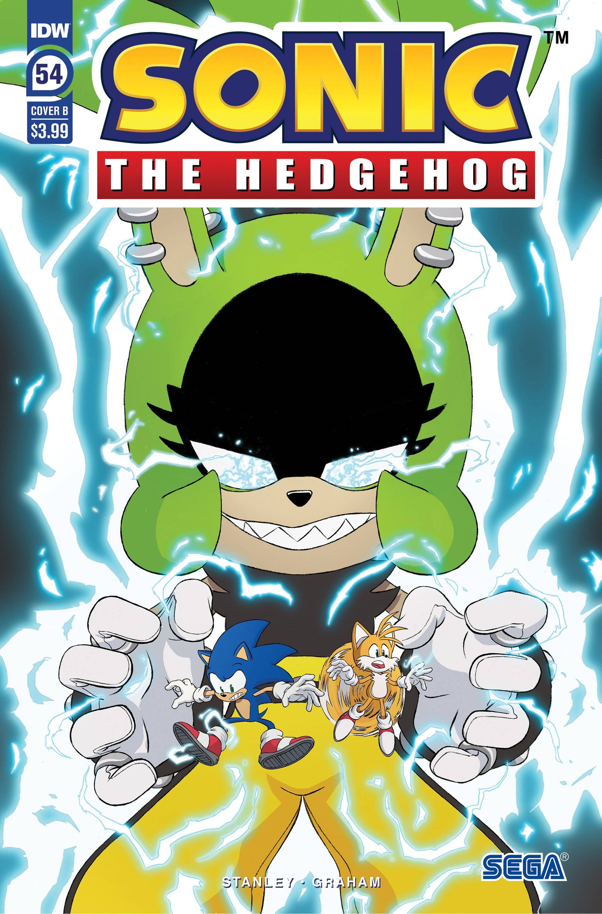 SONIC THE HEDGEHOG #54 CVR B SCHOENING (C: 1-0-0)