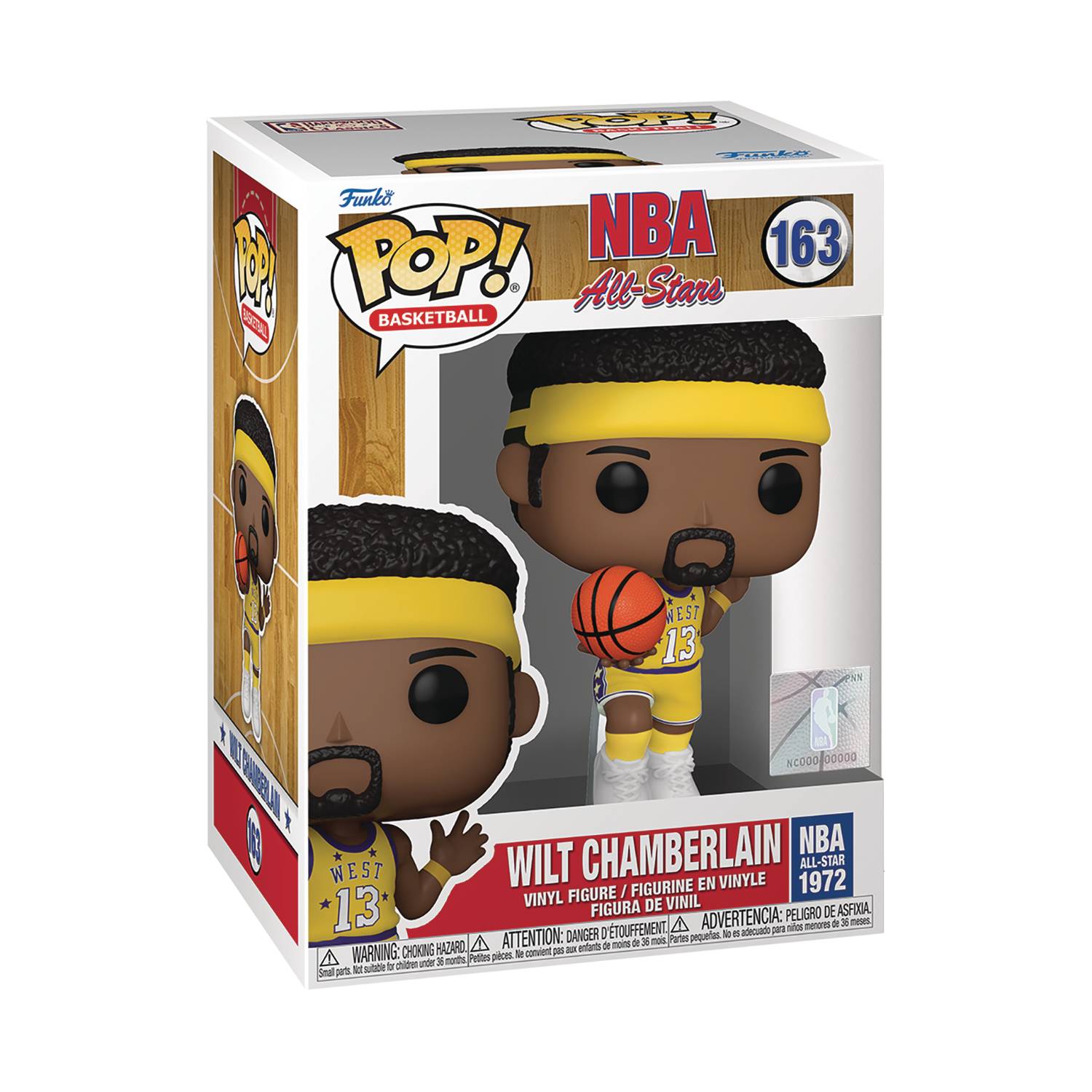 NBA LEGENDS WILT CHAMBERLAIN 1973 FUNKO POP! VINYL