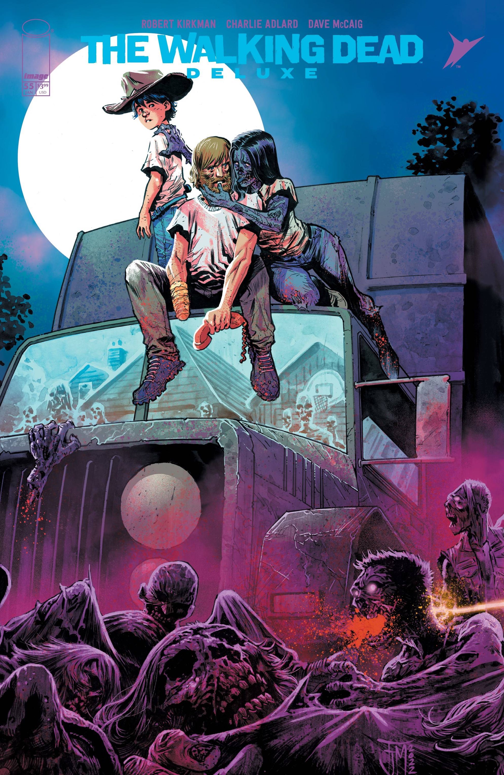 WALKING DEAD DLX #55 CVR C MANAPUL (MR)