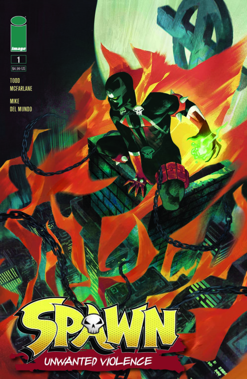 Image Comics: SPAWN UNWANTED VIOLENCE - #1 (OF 2) CVR A DEL MUNDO