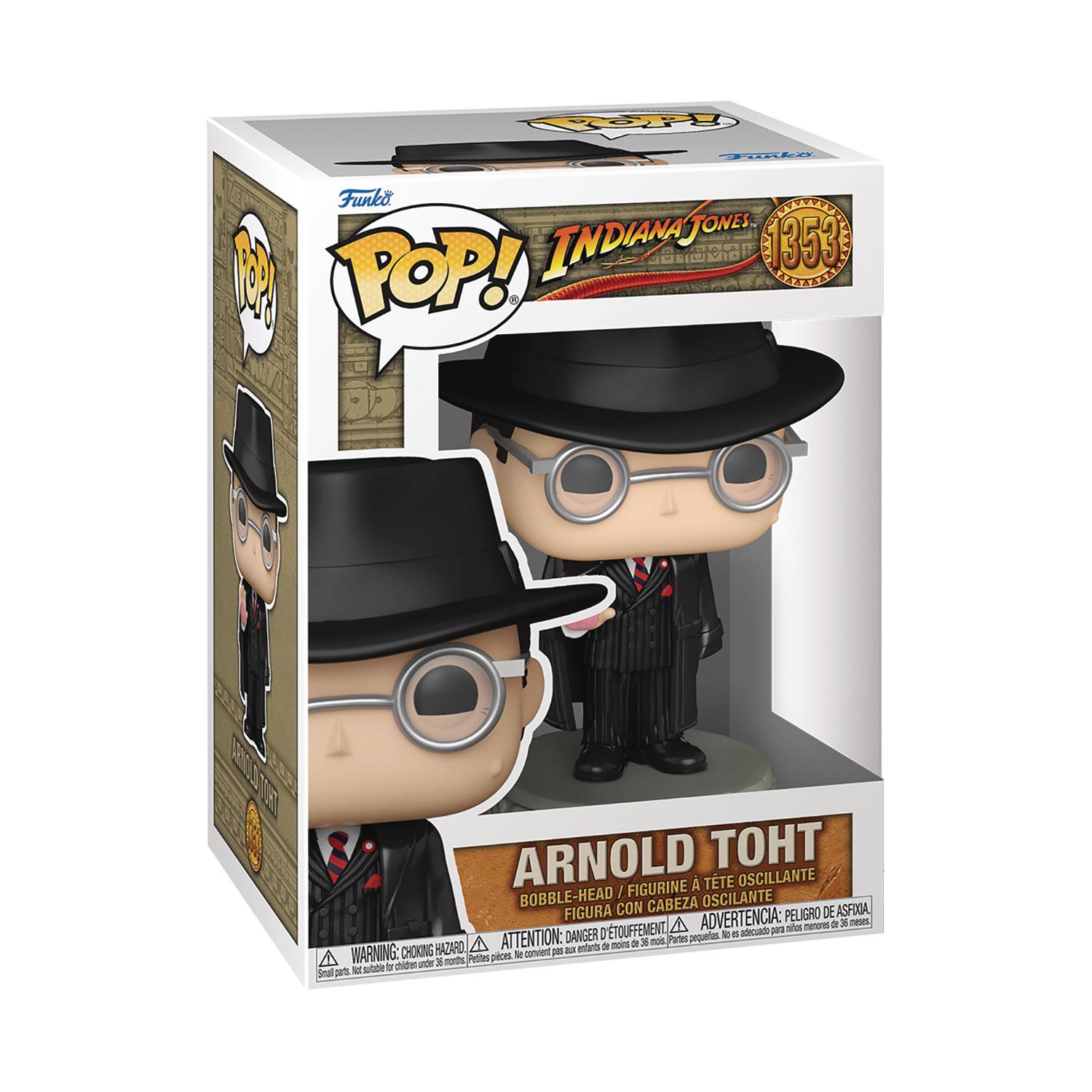 POP MOVIES INDIANA JONES ROTLA ARNOLD TOHT VIN FIG (C: 1-1-2 Funko Pop!