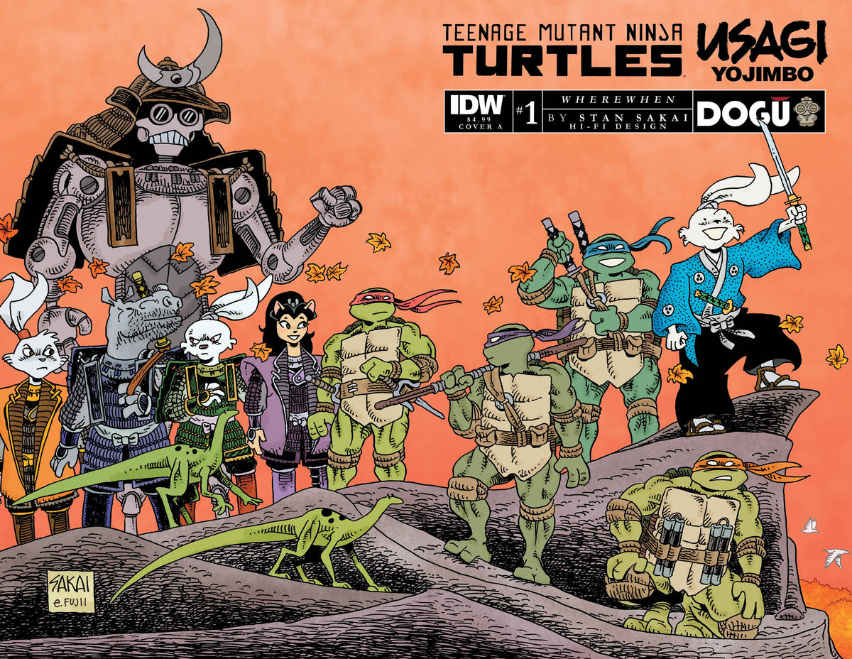 TMNT USAGI YOJIMBO WHEREWHEN #1 CVR A SAKAI – Lake Hartwell