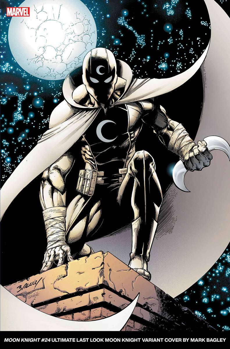 MOON KNIGHT #24 BAGLEY ULTIMATE LAST LOOK VAR – Lake Hartwell Collectibles