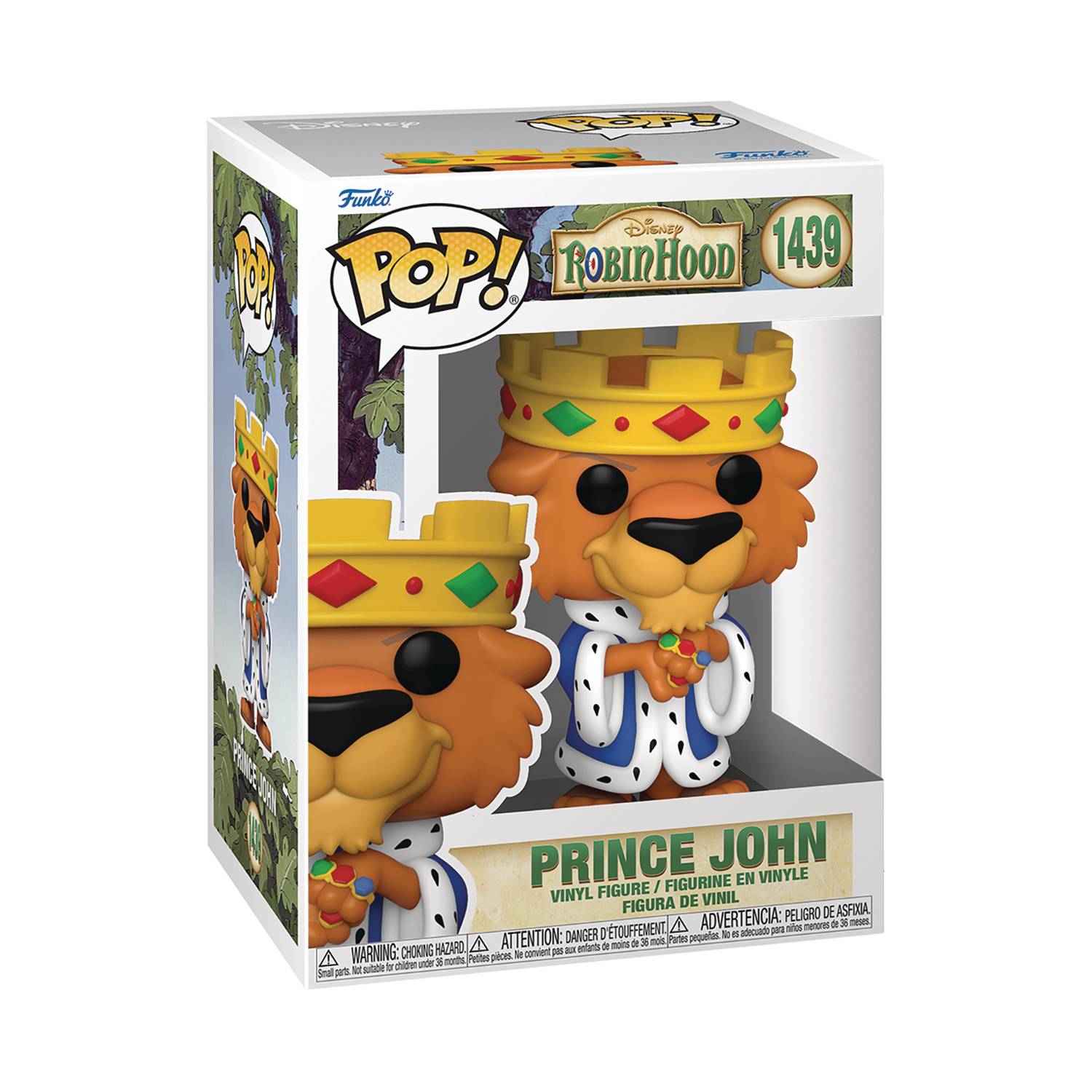 POP DISNEY ROBIN HOOD PRINCE JOHN VIN FIG (C: 1-1-2)