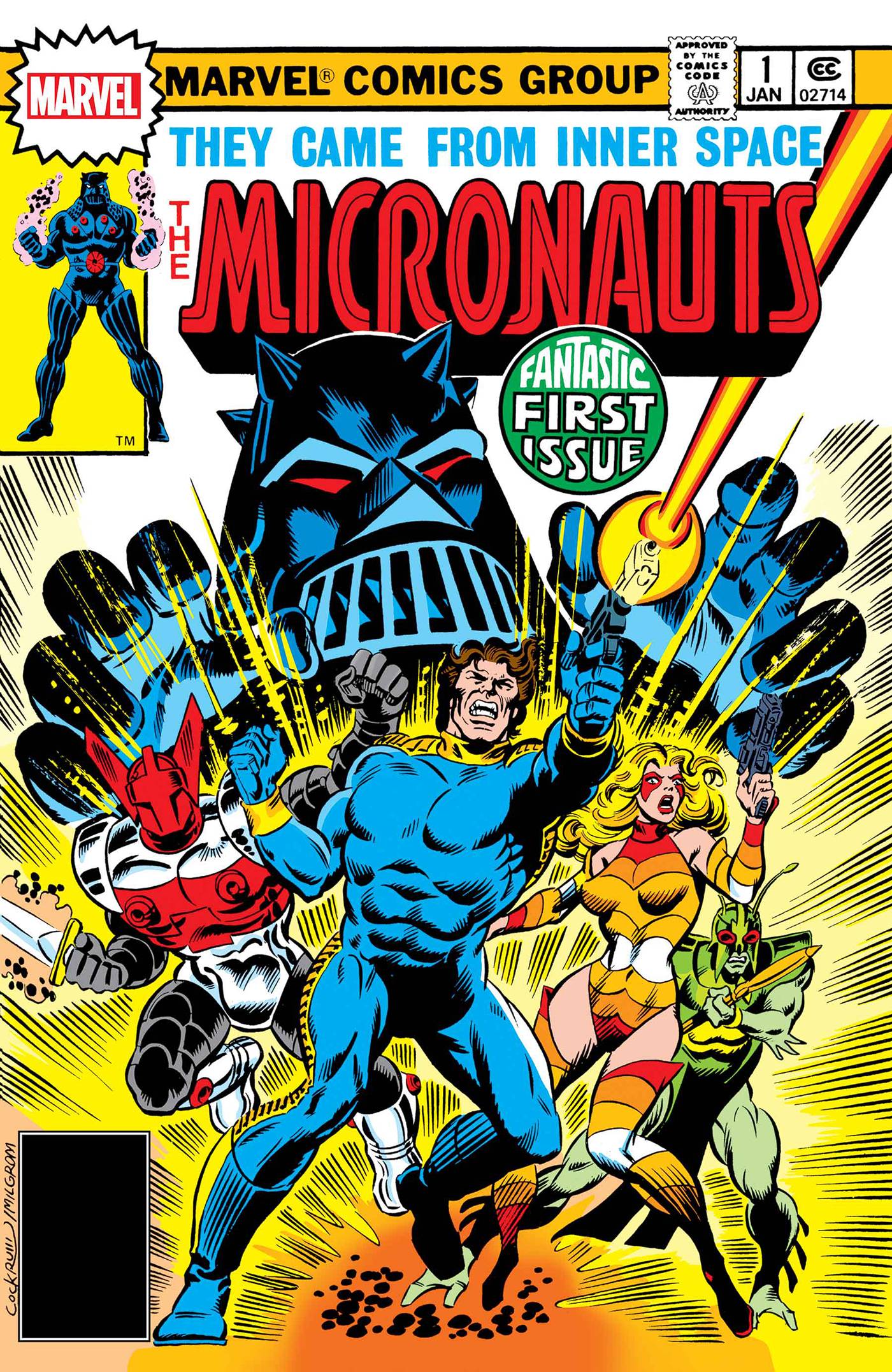 MICRONAUTS #1 FACSIMILE EDITION FOIL VAR (NET)