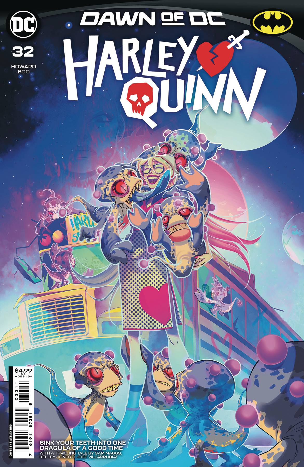 HARLEY QUINN #32 CVR A SWEENEY BOO