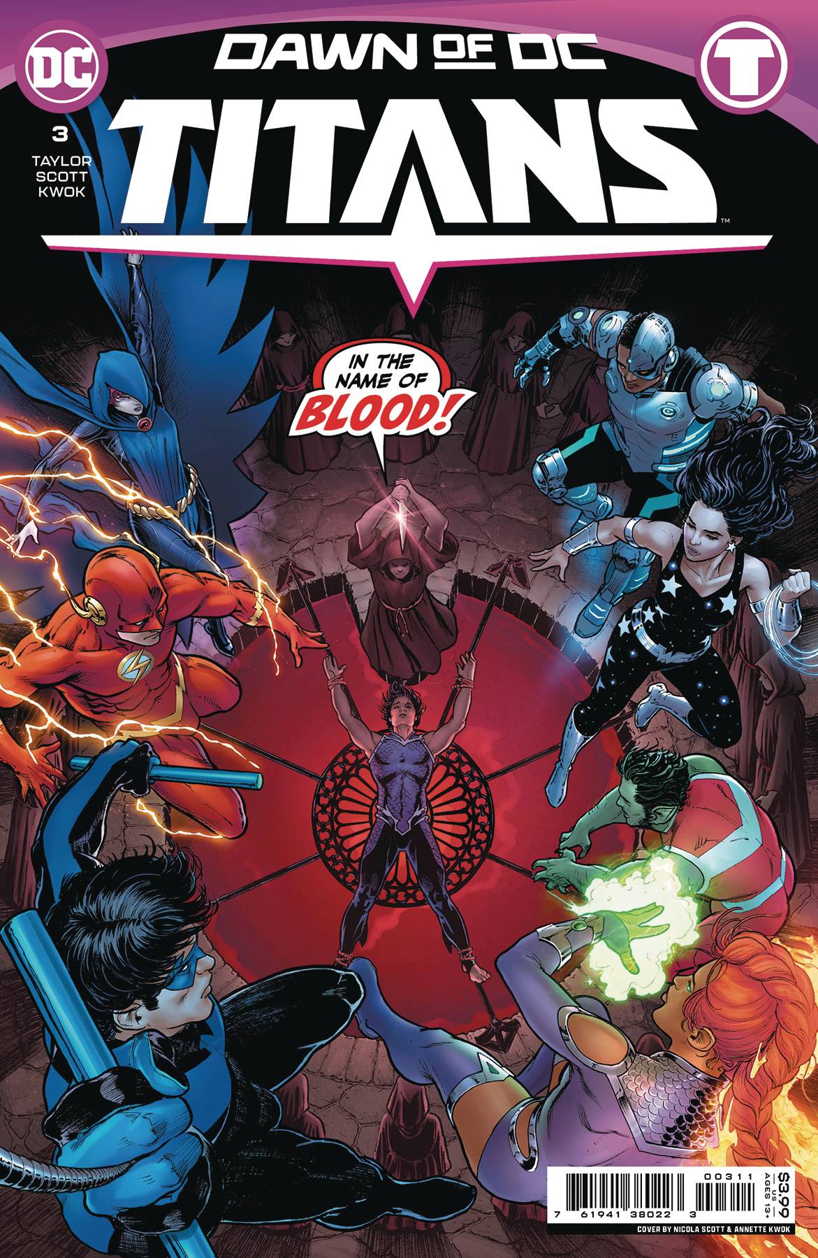 TITANS #3 CVR A NICOLA SCOTT