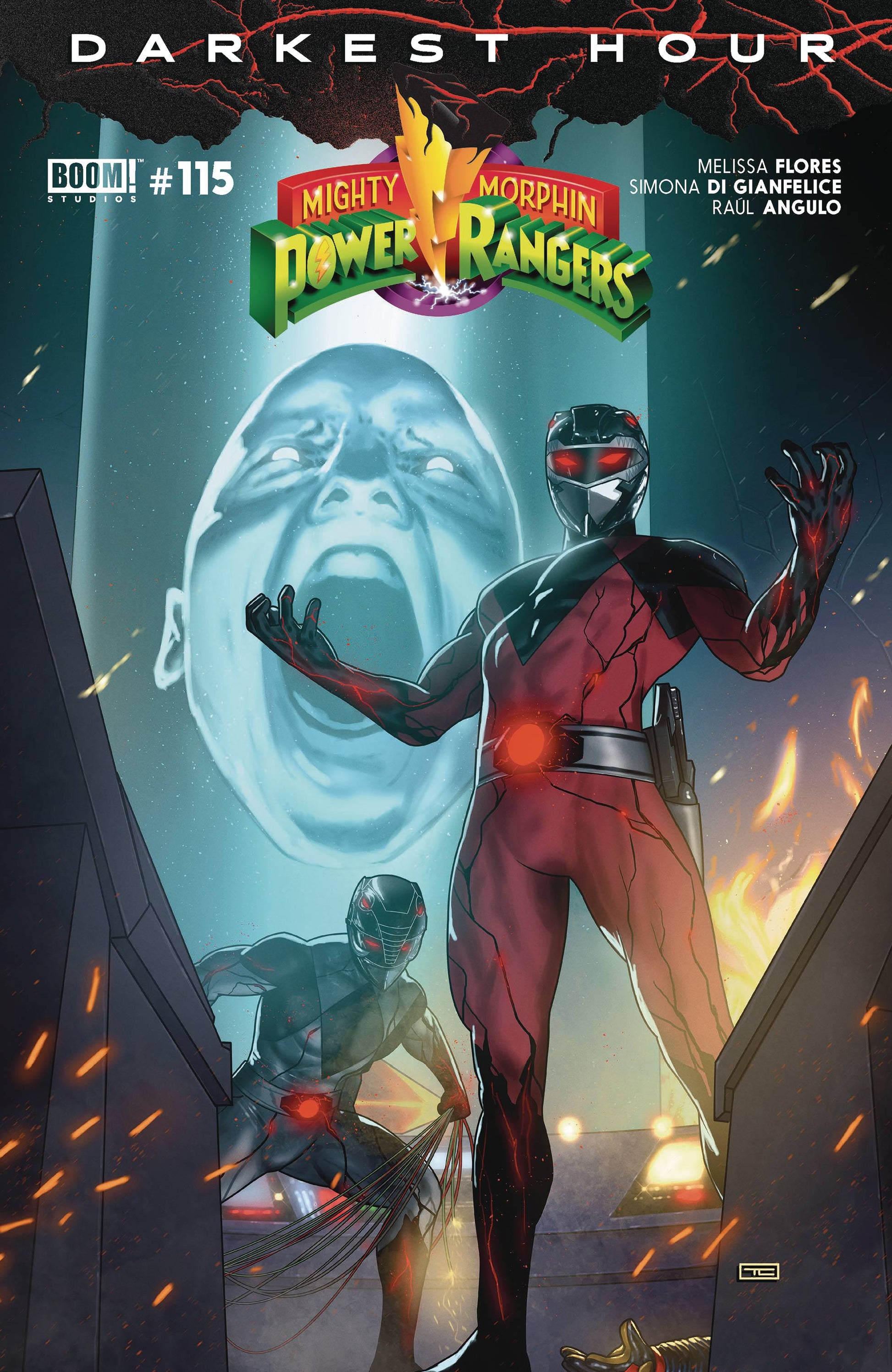MIGHTY MORPHIN POWER RANGERS #115 CVR A CLARKE (C: 1-0-0)